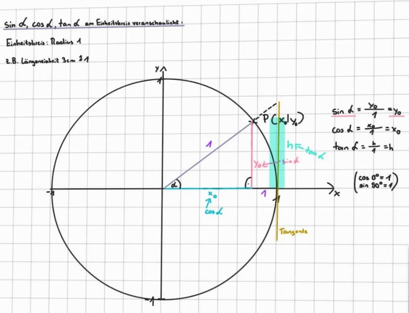VIII. Trigonometrie
1. Seitenverhältnisse und Winkel im rechtwinkligen Dreieck
A
CA
C₁
S
a
B₁
62
a₁
Ankathete (von)
2
Hypotenuse
Die beiden 