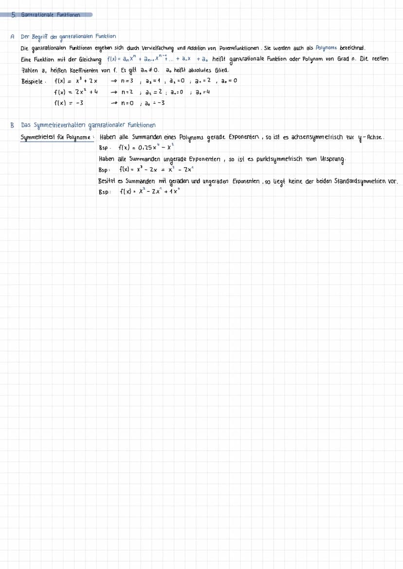 I. Funktionen und ihre Darstellung
1. Reelle Funktionen
A. Der Funktionsbegriff
Definition: Eine Zuordnung f, die jedem x einer Menge D (Def
