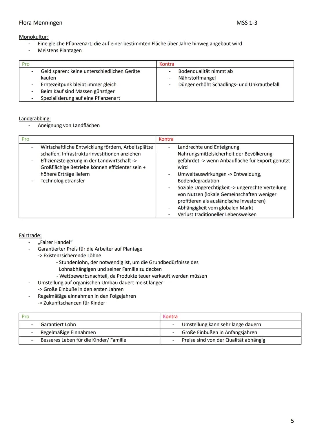 Flora Menningen
Erdkunde LK Abitur Vorbereitung
1. Lebensräume und deren naturbedingte sowie anthropogen bedingte Gefährdung
Im Fokus dieses