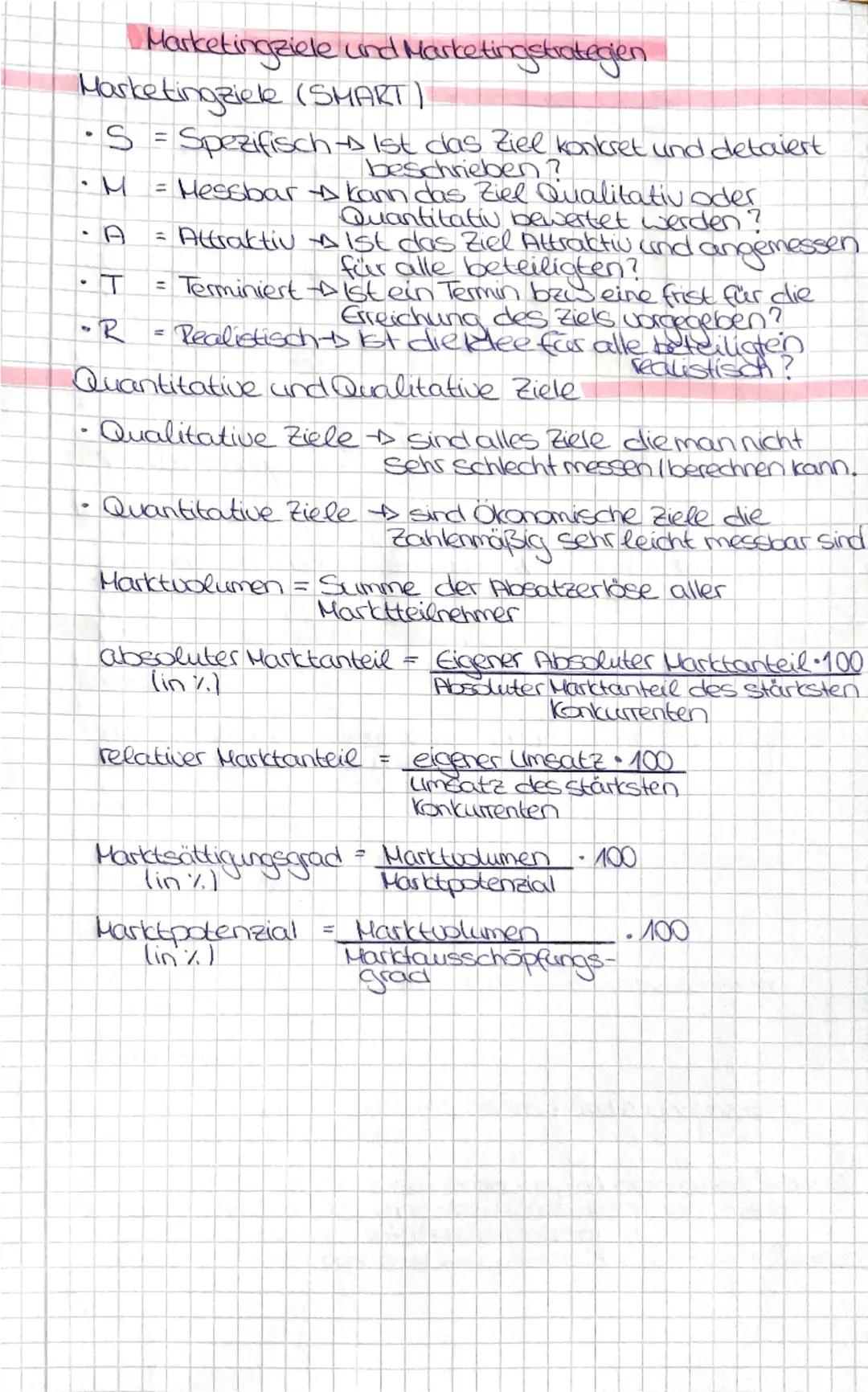 Marketing Grundlagen des Marketings
Käufer und Verkäufermarkt
Käufermarkt
• Des kunde hat die Macht, da das Angebot
größer ist als die Nachf