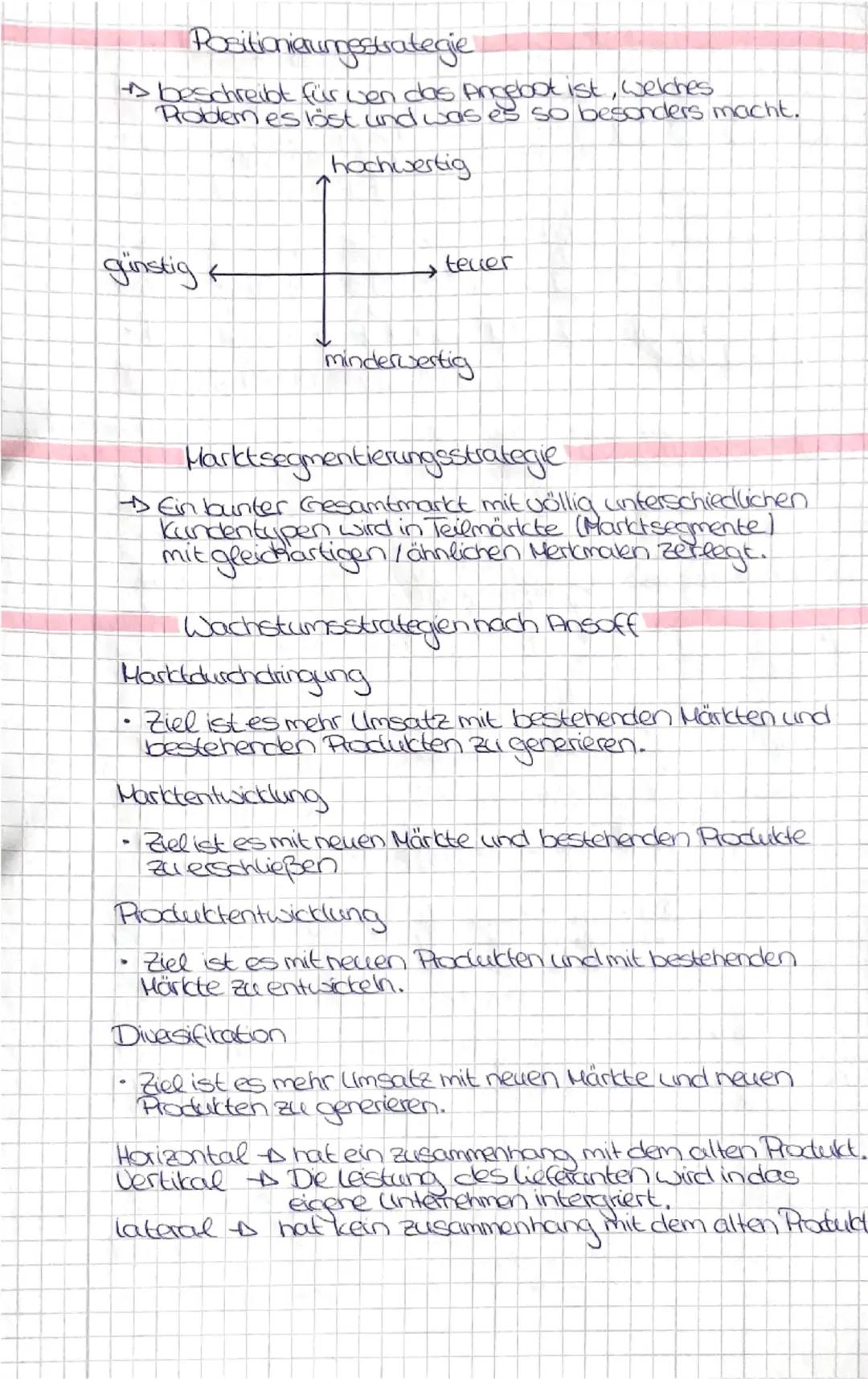 Marketing Grundlagen des Marketings
Käufer und Verkäufermarkt
Käufermarkt
• Des kunde hat die Macht, da das Angebot
größer ist als die Nachf