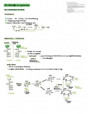 Know Abi-Lernzettel Chemie Leistungskurs Q2 (Naturstoffe und Synthesechemie) thumbnail