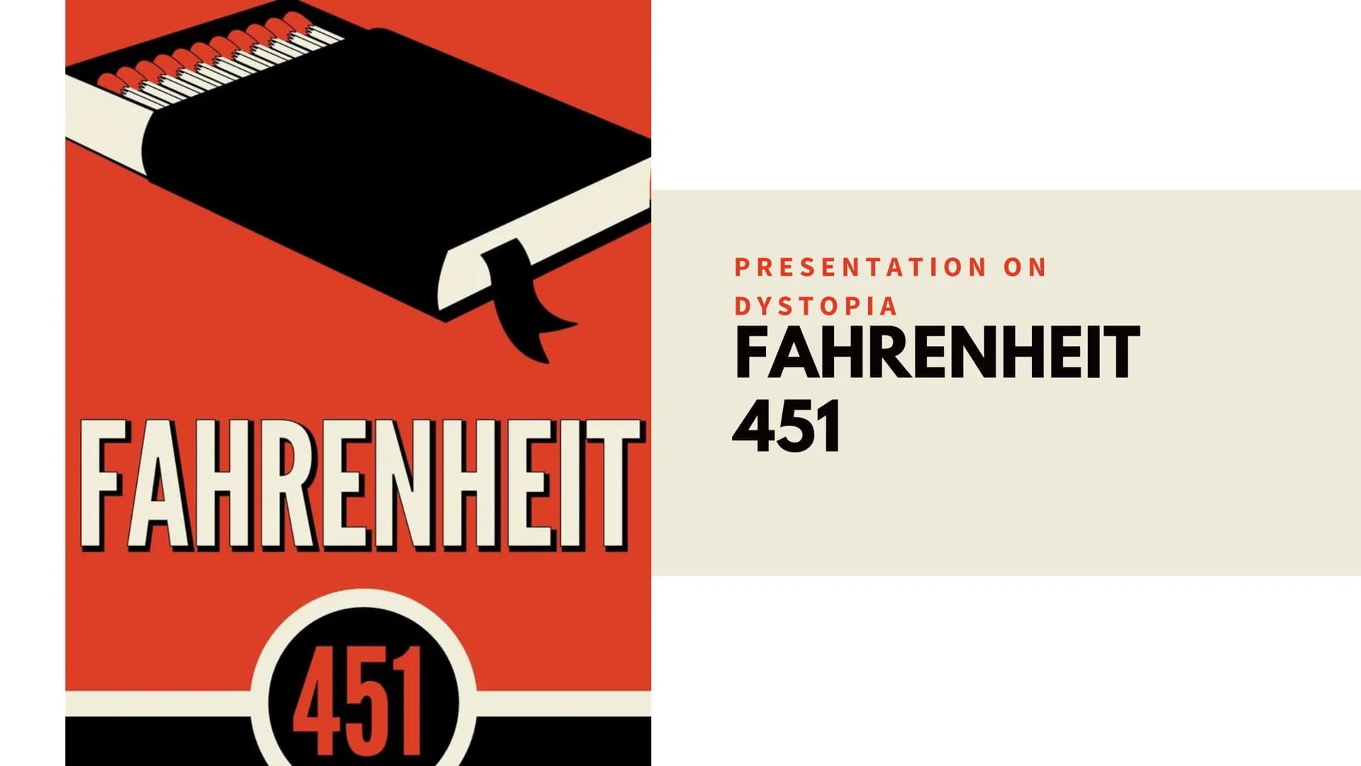 FAHRENHEIT
451
PRESENTATION ON
DYSTOPIA
FAHRENHEIT
451 SUMMARY OF THE PLOT PART 1
The Heart and the Salamander
• Guy on his way home from th