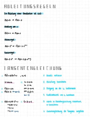Know Mathematik ZK/ZAP Lernzettel mit Beispielen thumbnail