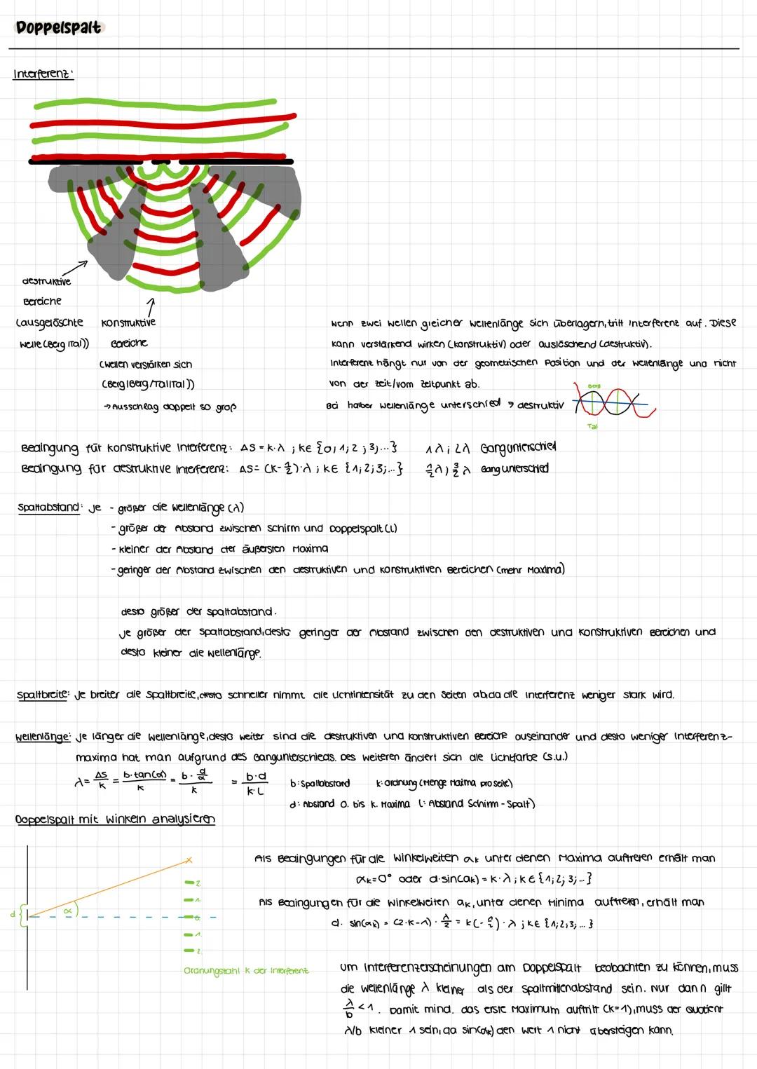 Mechanische und optische Wellen
Was ist eine Welle?
Eine welle ist eine sich räumlich ausbreitende schwingung,
eine Schwingung die von viele