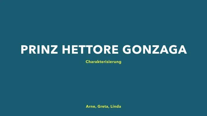 Know Charakterisierung Prinz Hettore Gonzaga aus Emilia Galotti thumbnail