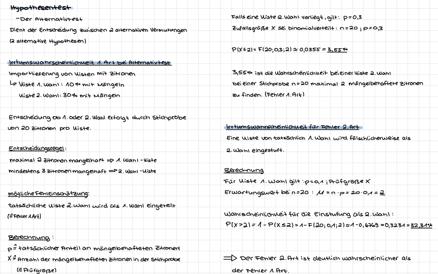 MATHE
Themen
-Vierfeldertafeln ✓
-Bedingte Wahrscheinlichweiten ✓
-Wahrscheinlichueitsverteilungen ✓
(inkl. Erwartungswert und ✓
Standardabw