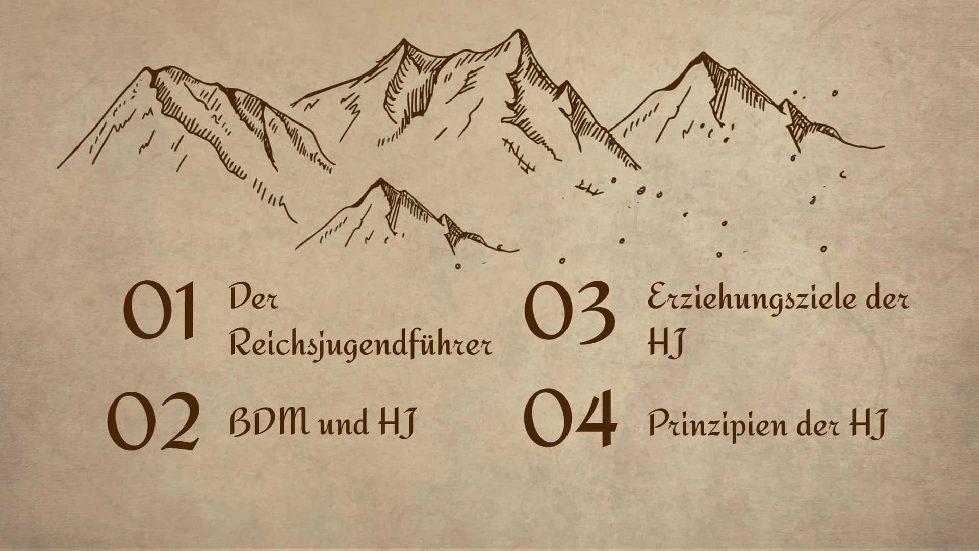 Hitler-Jugend &
Bund-Deutscher-Mädchen
von Jana, Lea, Sarah, Joline, Fabienne und
Johanna 11
Der
01
02 BDM und HJ
Reichsjugendführer
2
+4
D
