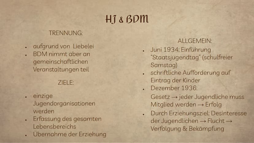 Hitler-Jugend &
Bund-Deutscher-Mädchen
von Jana, Lea, Sarah, Joline, Fabienne und
Johanna 11
Der
01
02 BDM und HJ
Reichsjugendführer
2
+4
D
