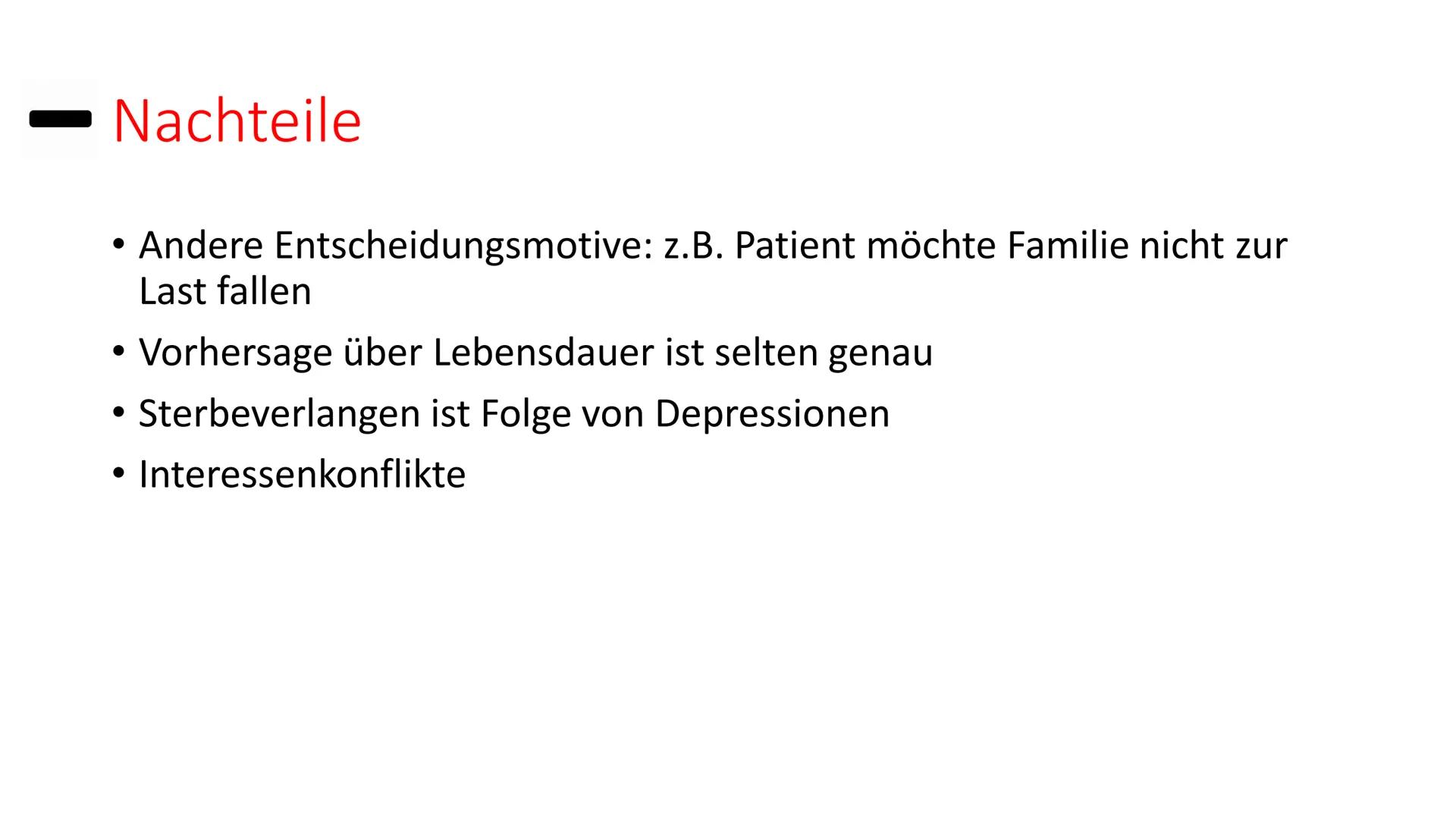 Sterbehilfe
Leiden
Sterbehilfe-
ist der selbstbestimmte Tod moralisch
vertretbar? Gliederung
• Definition
• Formen der Sterbehilfe
->Aktive 