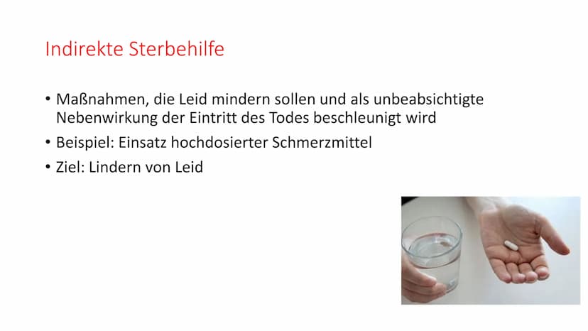 Sterbehilfe
Leiden
Sterbehilfe-
ist der selbstbestimmte Tod moralisch
vertretbar? Gliederung
• Definition
• Formen der Sterbehilfe
->Aktive 