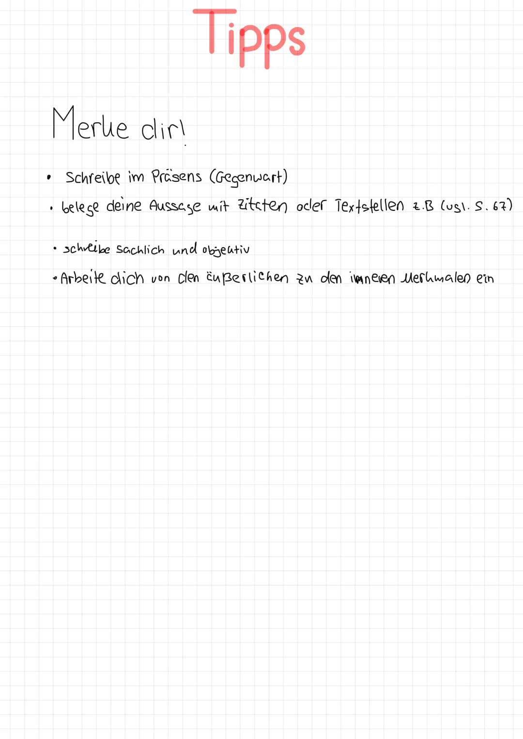 - Unterscheide zwischen
•Direute Charakterisierung
• Indireute Charakterisierung.
Was ist eine charakterisierung?
Bei einer Charakterisierun