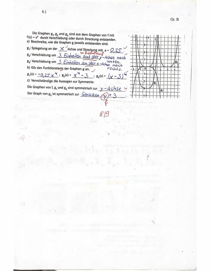 Schuljahr 2022/23
Fach: Mathematik
Klasse 11
Fachlehrer:
Hilfsmittelfreier Teil
1.) Berechne!
26 = 64
√144=
81 = 송
(-3)³ = -27
1-1/
=
4.)
Kl