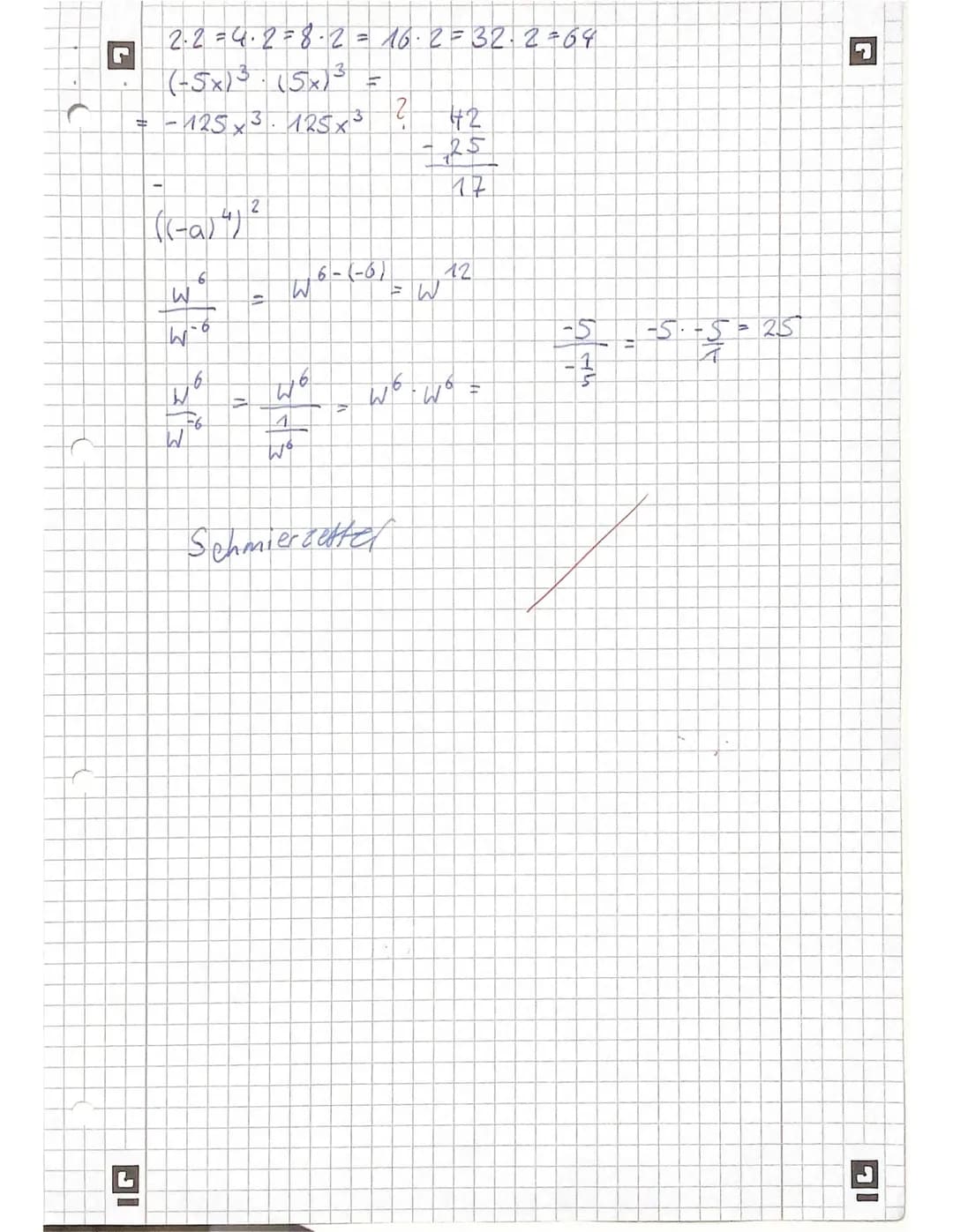 Schuljahr 2022/23
Fach: Mathematik
Klasse 11
Fachlehrer:
Hilfsmittelfreier Teil
1.) Berechne!
26 = 64
√144=
81 = 송
(-3)³ = -27
1-1/
=
4.)
Kl