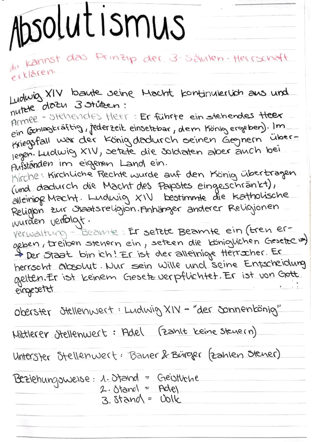 Absolutismus
Monarchie Staatsform mit einem durch seine therkunft
legitimierten Herrscher an der Spitze
•
Monarchen im 21.jh: -Vereinigtes K