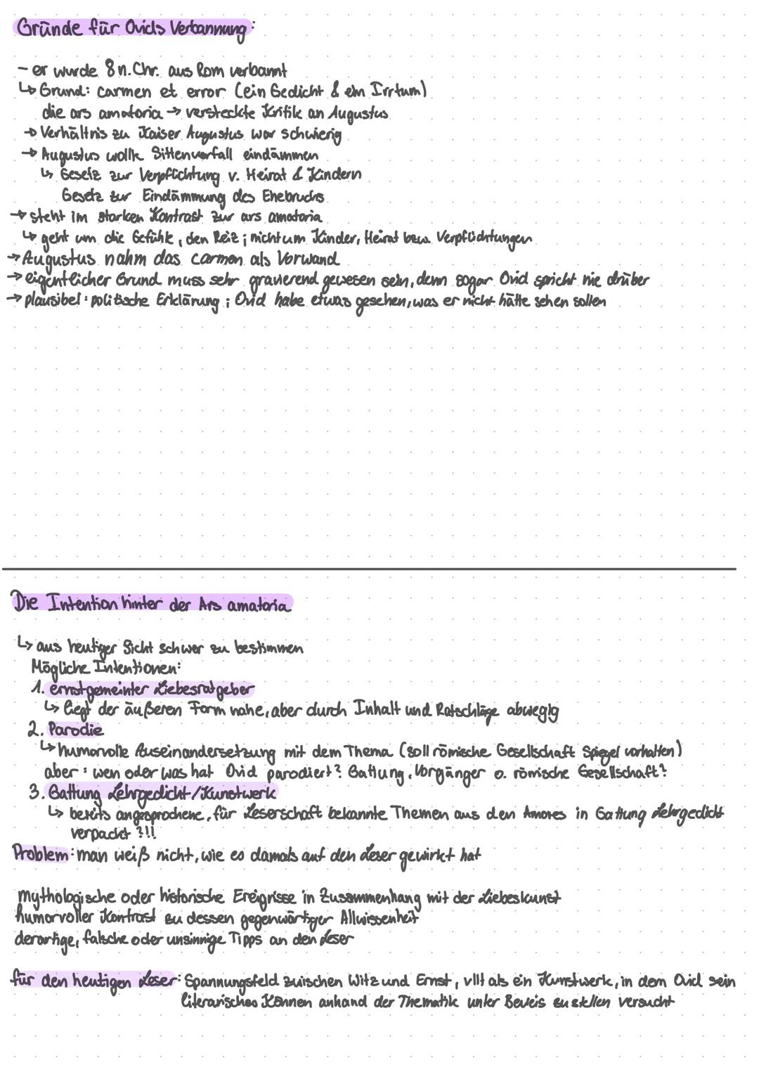 Ovid ars amatoria - ist Liebe eine Kunst?
Vor-& Nachteile der Orte (in Rom).
• Forum.
+Sehr viele Frauen
Venus ist vor Ort.
• Theater
+zahlr