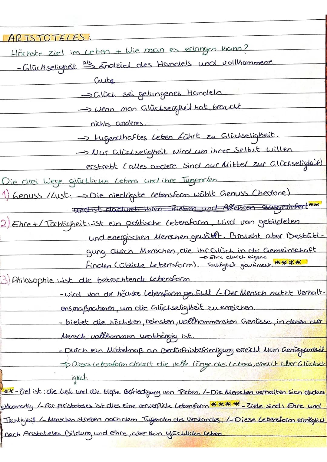 LEPIKUR
beschreiben, anhand weicher Kriterien Epilhur Glück definiert und misst.
-Genuss Chedone ) /--> ist das nächste Gut und Endziel im L