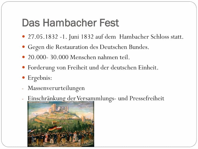 Vormärz
148 147
IN Der Vormärz - Zeit von 1815 bis 1848
• Zeit zwischen dem Wiener Kongress und der Märzrevolution
• Kennzeichen: äußere Sic