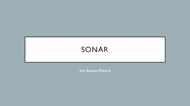 Know Sonar thumbnail