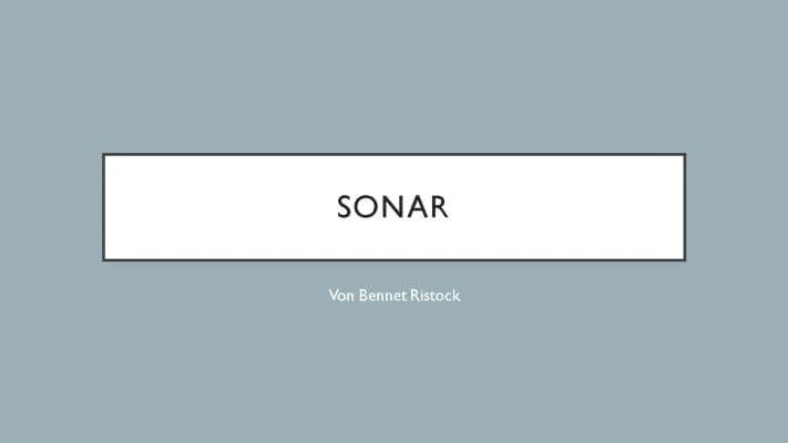 Know Sonar thumbnail