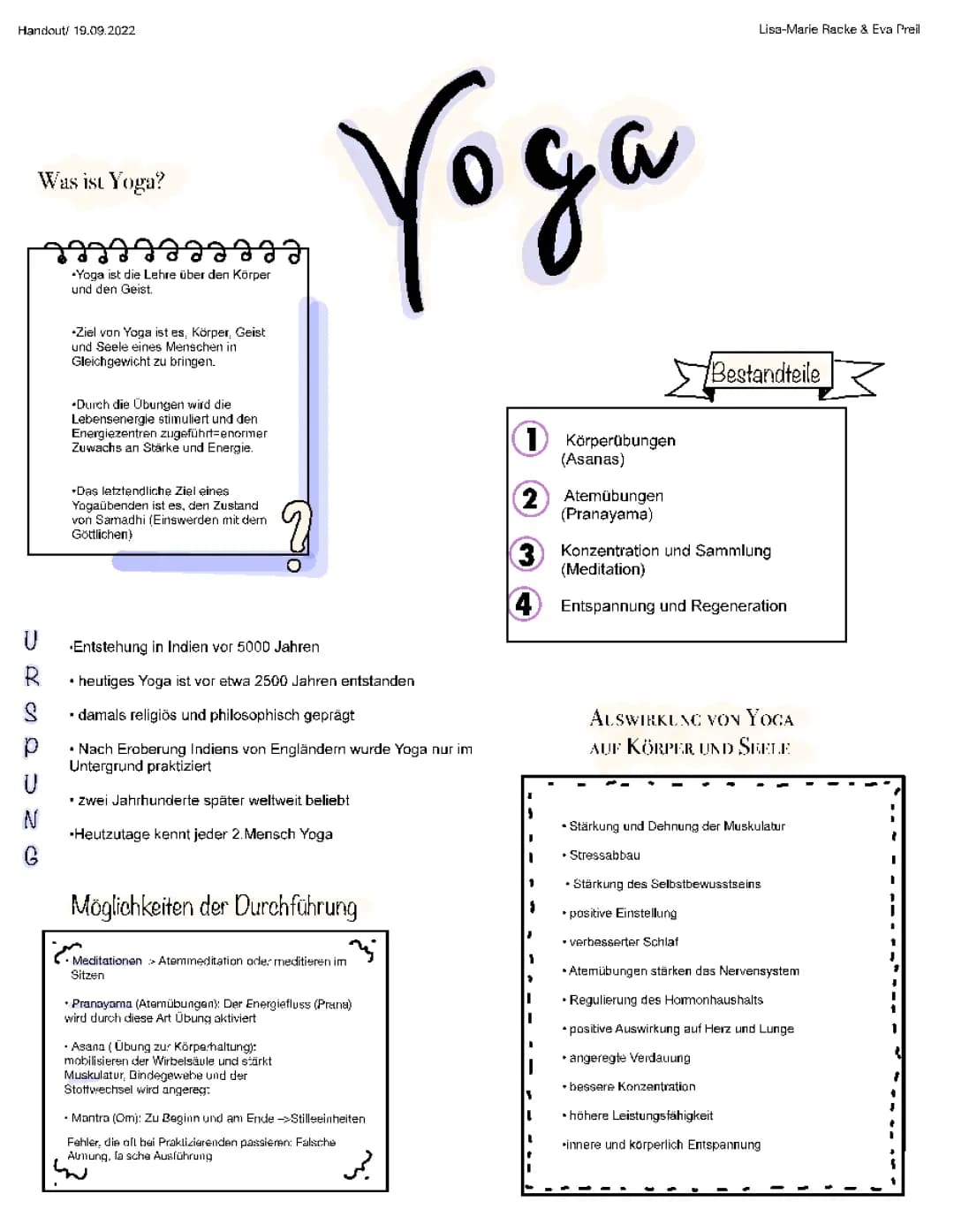 Yoga Referat 