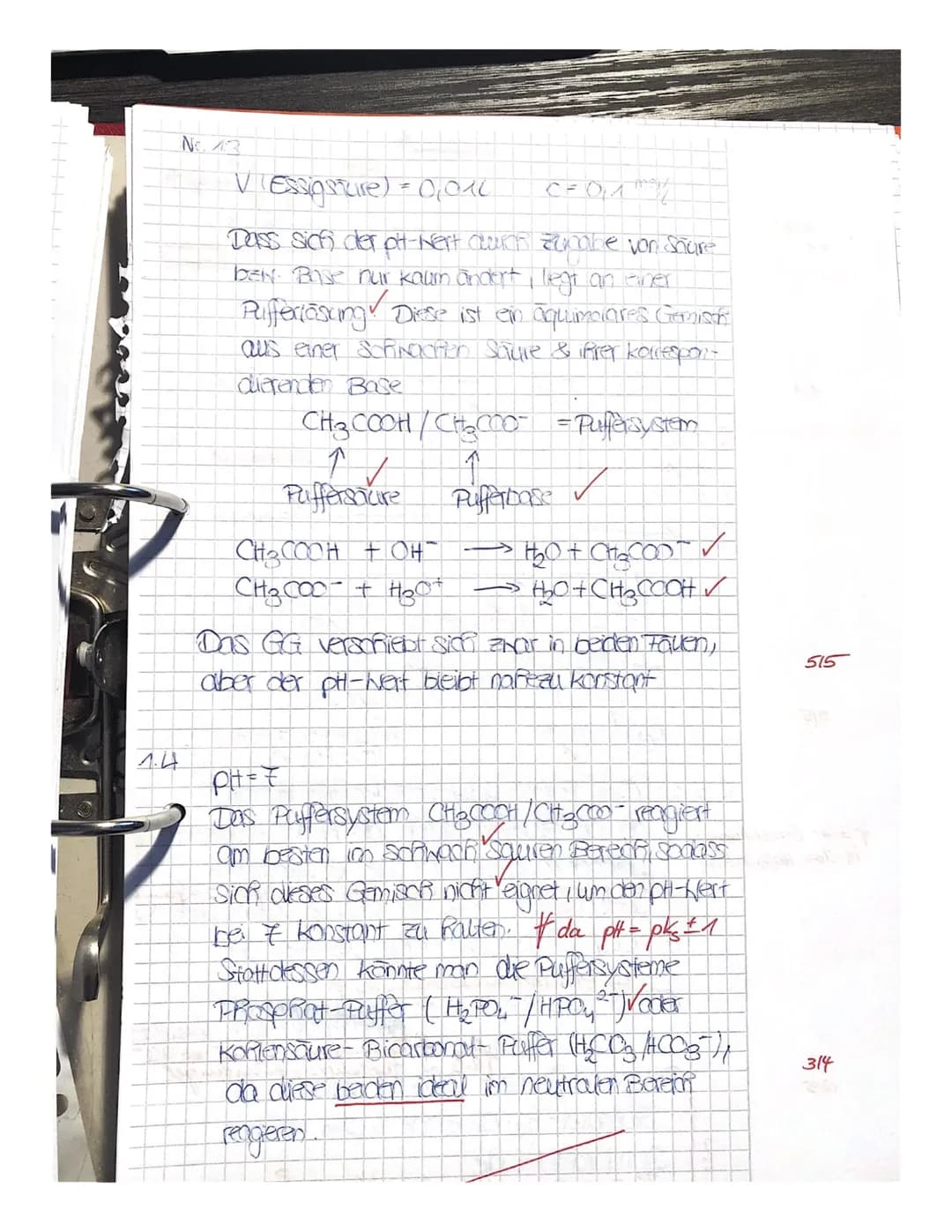 1.
Die Neutralisationstitration ist ein gängiges maßanalytisches Verfahren zur Bestimmung der Konzentra-
tion von sauren bzw. alkalischen Lö