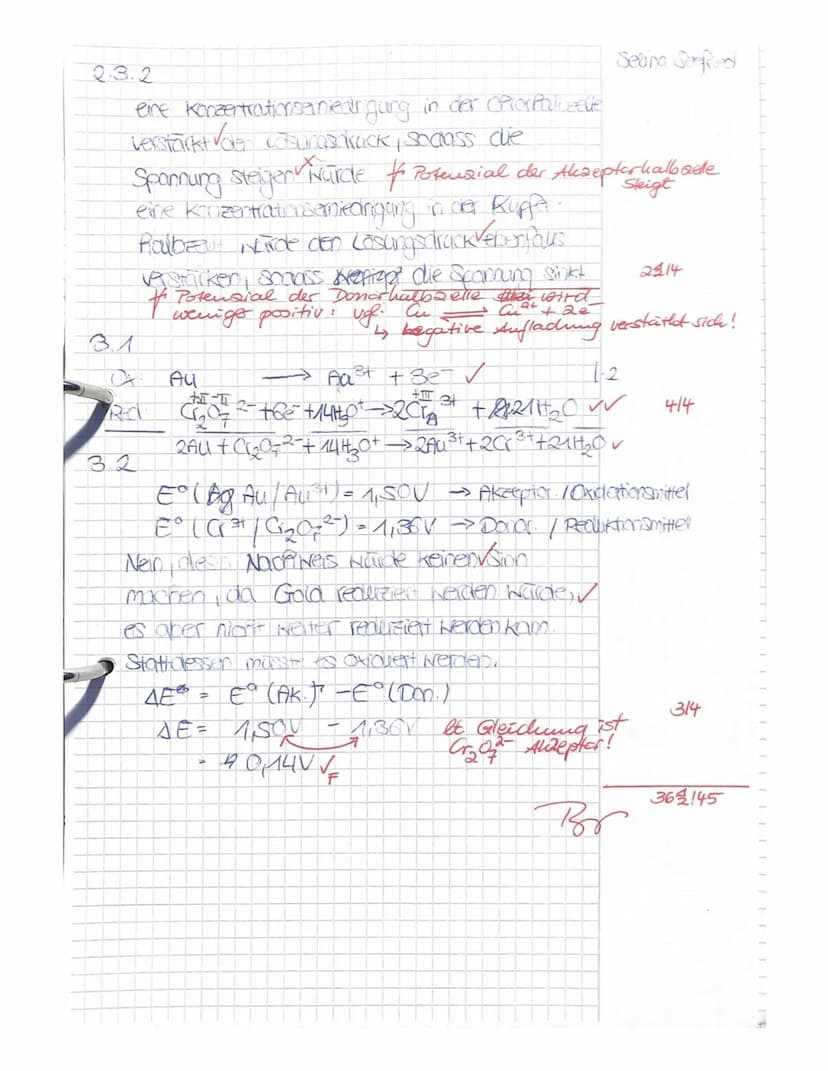 1.
Die Neutralisationstitration ist ein gängiges maßanalytisches Verfahren zur Bestimmung der Konzentra-
tion von sauren bzw. alkalischen Lö