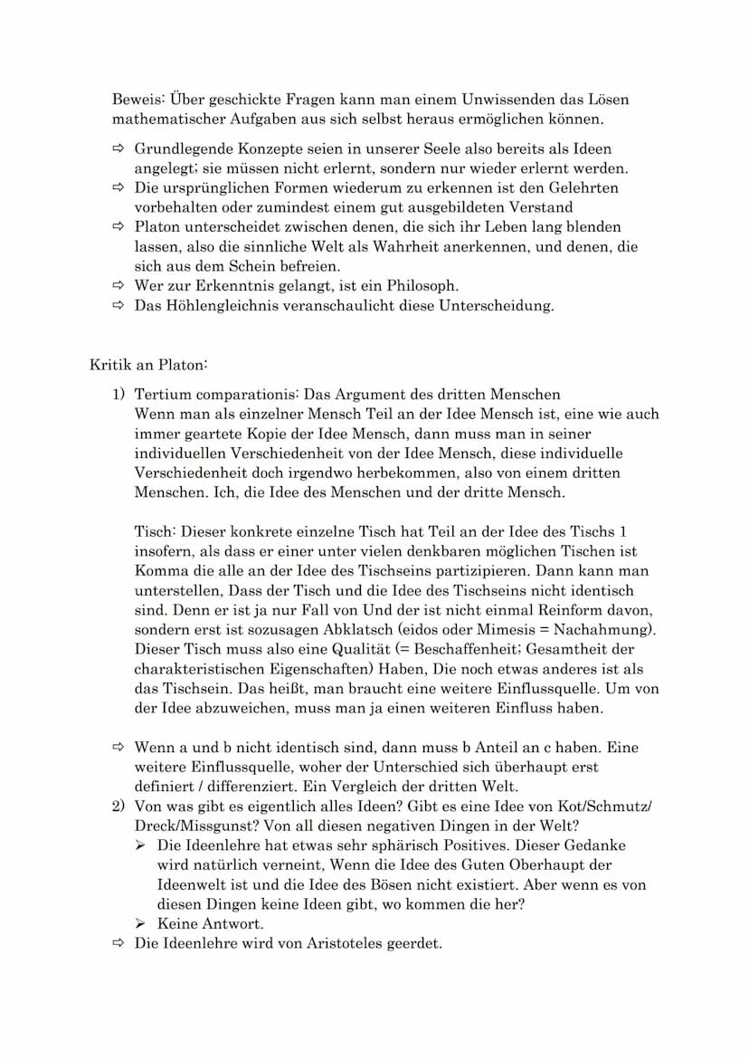 Erkenntnistheorien: Philosophie-Klausur
Definitionen der Erkenntnistheorie:
1) Theorie über das Zustandekommen, die Reichweite und Valenz de