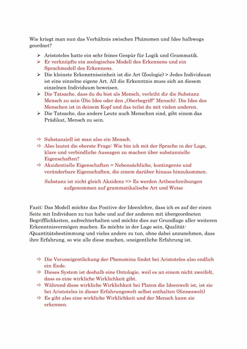 Erkenntnistheorien: Philosophie-Klausur
Definitionen der Erkenntnistheorie:
1) Theorie über das Zustandekommen, die Reichweite und Valenz de