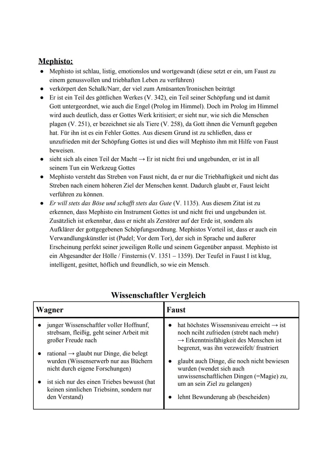 Gelehrtentragödie:
Faust
• Faust strebt nach der absoluten Erkenntnis/ existentiellen Gewissheit
(er möchte wissen, was die Welt im Inneren 
