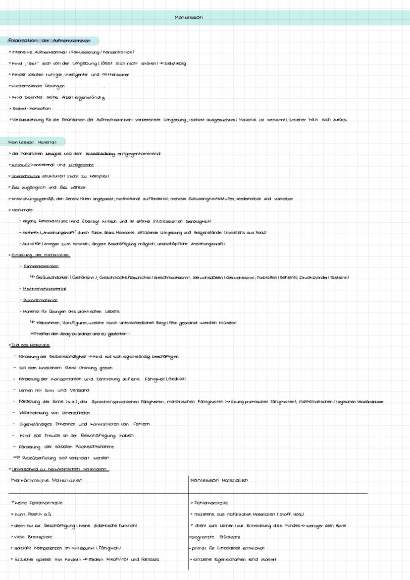 Fakten und Motivationen:
> Montessoripädagogik ist ein angewandtes pädagogisches Bildungskonzept
> beruht auf dem Bild des Kindes als Baumei