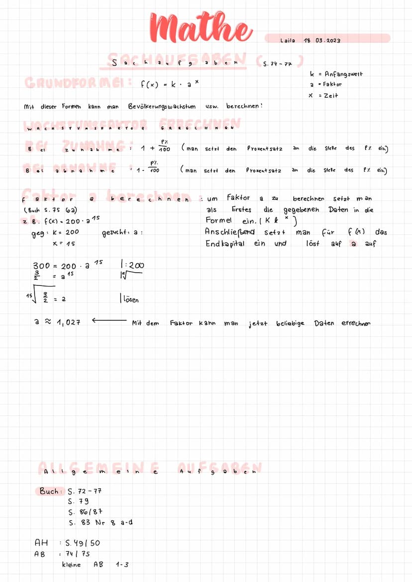 GRAPHEN ZUOK
GRAPH
D 2/3/4
WER
fix) 1,5-2 g(x)=3-2
h(x) 1,5-0,5 k(x)=3-0,5
X
Y
Dies kann man
Taschenrechner
EN
BEISPI EL
E T
LO GAR
€ x P 0
