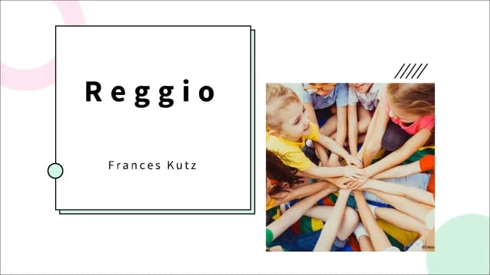 Know Reggio Pädagogik  thumbnail