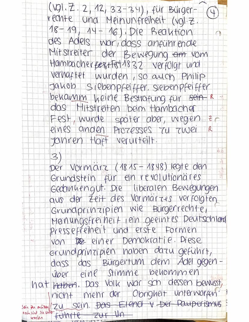 Vormärz
1815 Wiener Kongress
Gründung deutscher
Burschenschaften
Entstehung
"Deutscher Bund"
1817 Wart burg fest
1819 Karlsbader beschlüsse
