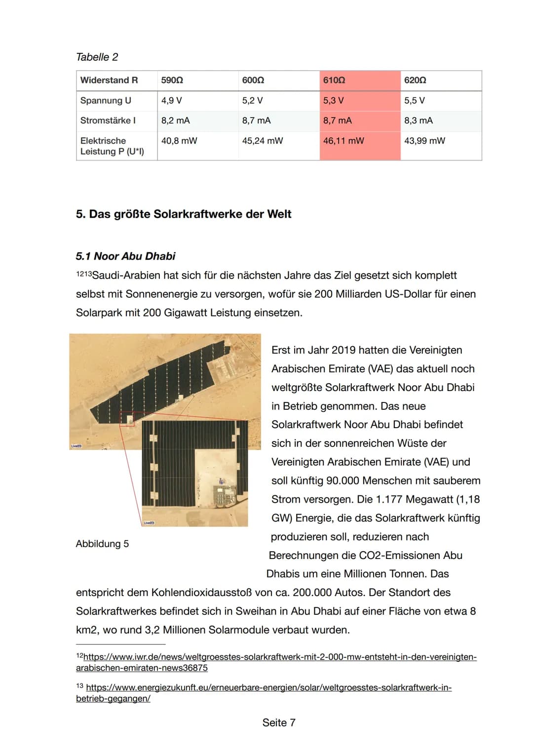 TWG
Facharbeit
Maximum-Power-Point Management (MPP) - Wie
bekommt man die größte Leistung aus einer Solarzelle?
Verfasser:
Stephanie Mandern