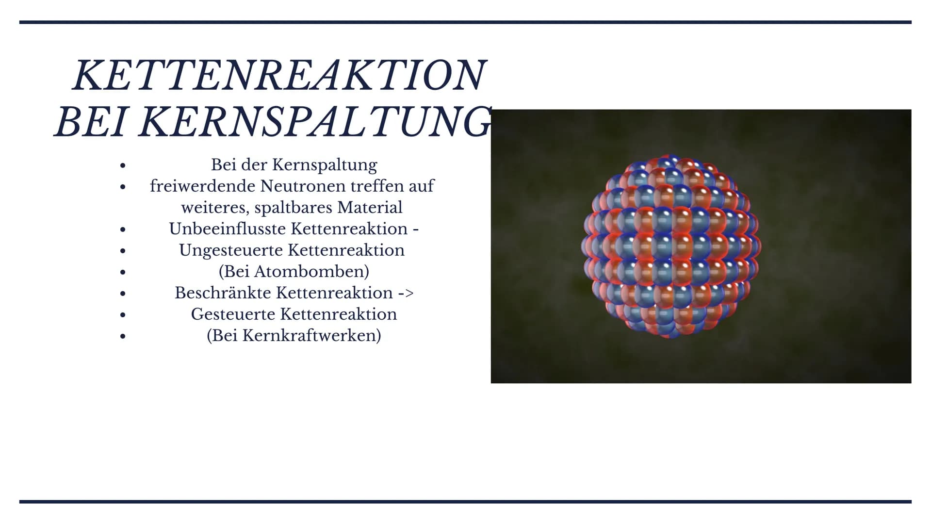ATOMBOMBE
Ehsan, Mara und Viktor HEUTIGE
PRÄSENTATION
THEMEN ÜBERSICHT
Geschichte der Atombomben
Klassifizierung von Kernwaffen
Aufbau und F