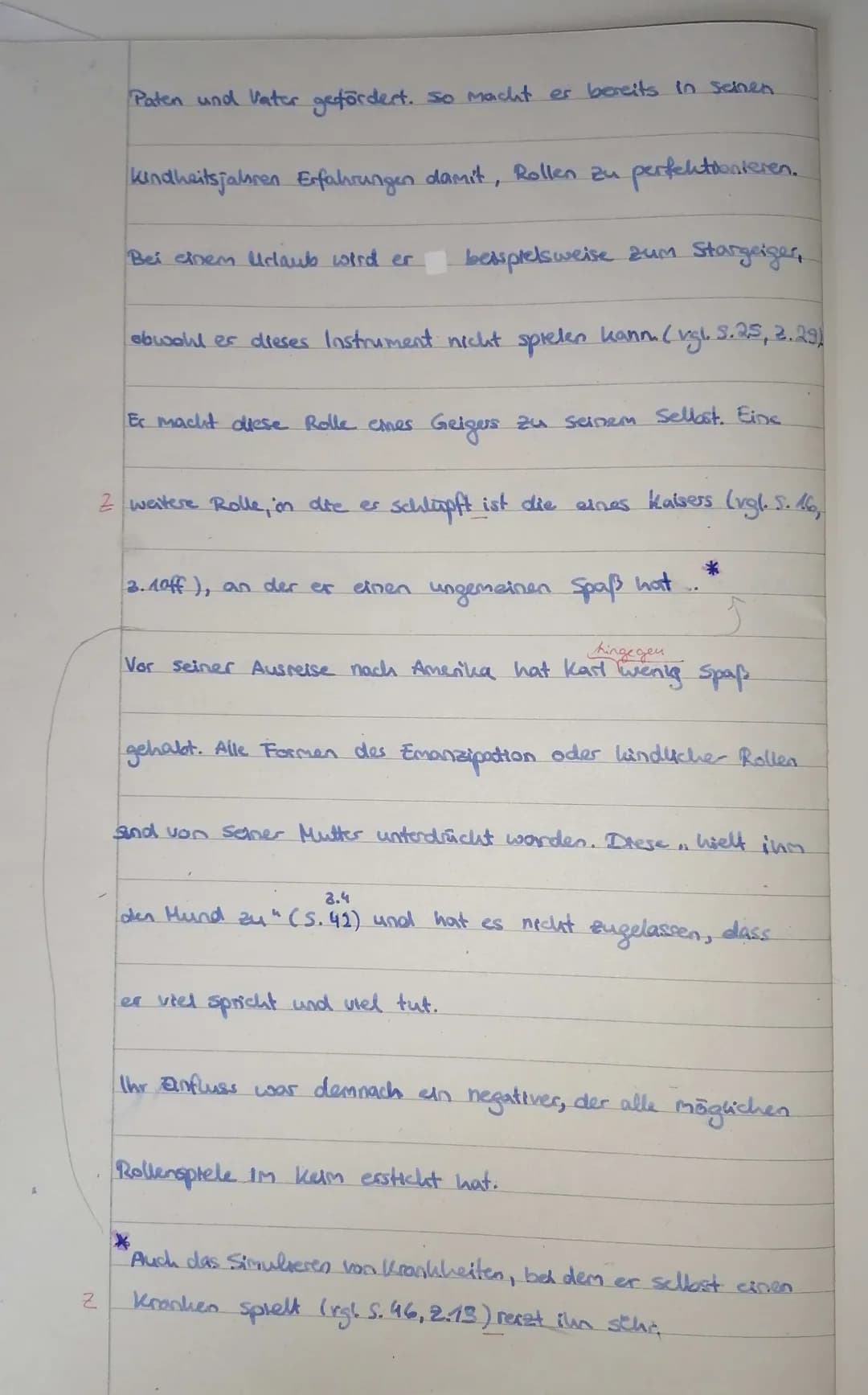 LK Deutsch (KS 2), 1. Klausur
Werkvergleich
Thema
Franz Kafka (1883-1924): Der Verschollene
Thomas Mann (1875-1955): Bekenntnisse des Hochst