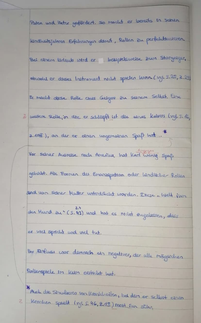 LK Deutsch (KS 2), 1. Klausur
Werkvergleich
Thema
Franz Kafka (1883-1924): Der Verschollene
Thomas Mann (1875-1955): Bekenntnisse des Hochst