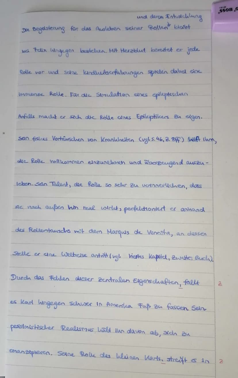 LK Deutsch (KS 2), 1. Klausur
Werkvergleich
Thema
Franz Kafka (1883-1924): Der Verschollene
Thomas Mann (1875-1955): Bekenntnisse des Hochst