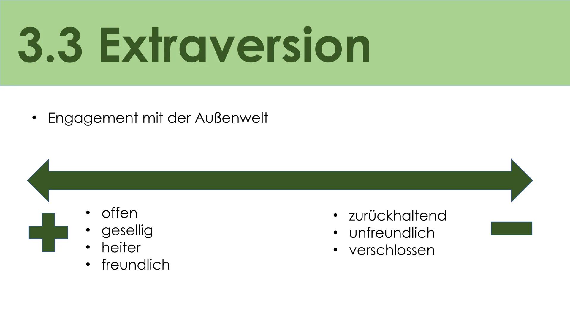 # Big Five

Das Fünf Komponenten
Modell der Persönlichkeit # Gliederung

1) Allgemeines
2) Entstehung
3) 5 Faktoren
a) Openness (Offenheit)
