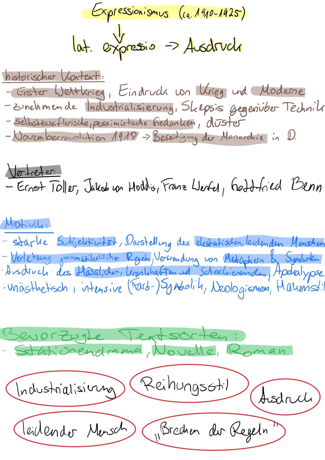 1. Klausur: Gedichtanalyse
Einleitung:
Textsorte, Verfasser, Titel, Entstehungsjahr, Quelle, Thema( ein Satz)
Hauptteil:
- kommunikative Sit