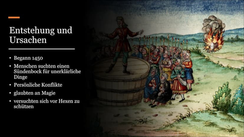 Hexenverfolgung
im Mittelalter
Lilly Schäfer, Annica Schuster Inhaltsverzeichnis
• Entstehung und Ursachen
●
Standpunkt der Kirche
Heinrich 