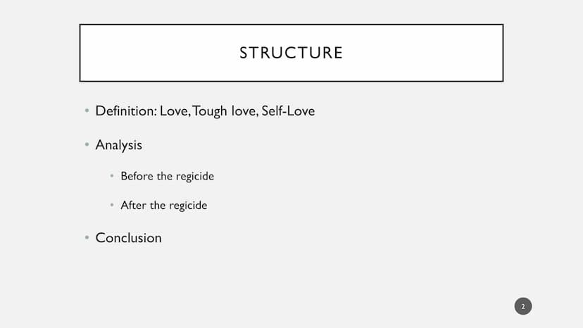 THE MACBETH'S
A LOVE
RELATIONSHIP?
A presentation by ... Welcome and Structure:
Hi and welcome to my presentation about the question whether