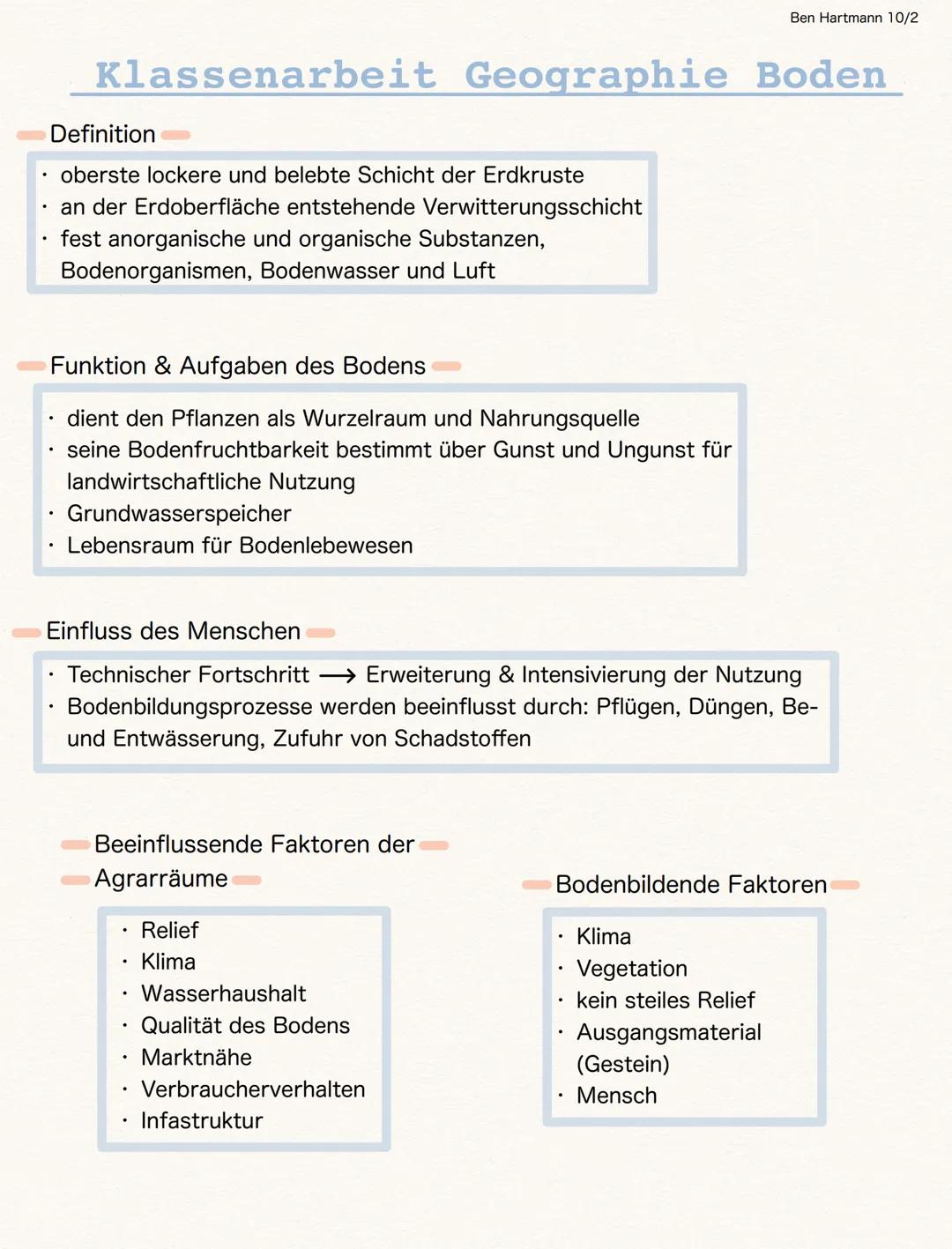 .
.
.
Definition
oberste lockere und belebte Schicht der Erdkruste
an der Erdoberfläche entstehende Verwitterungsschicht
fest anorganische u