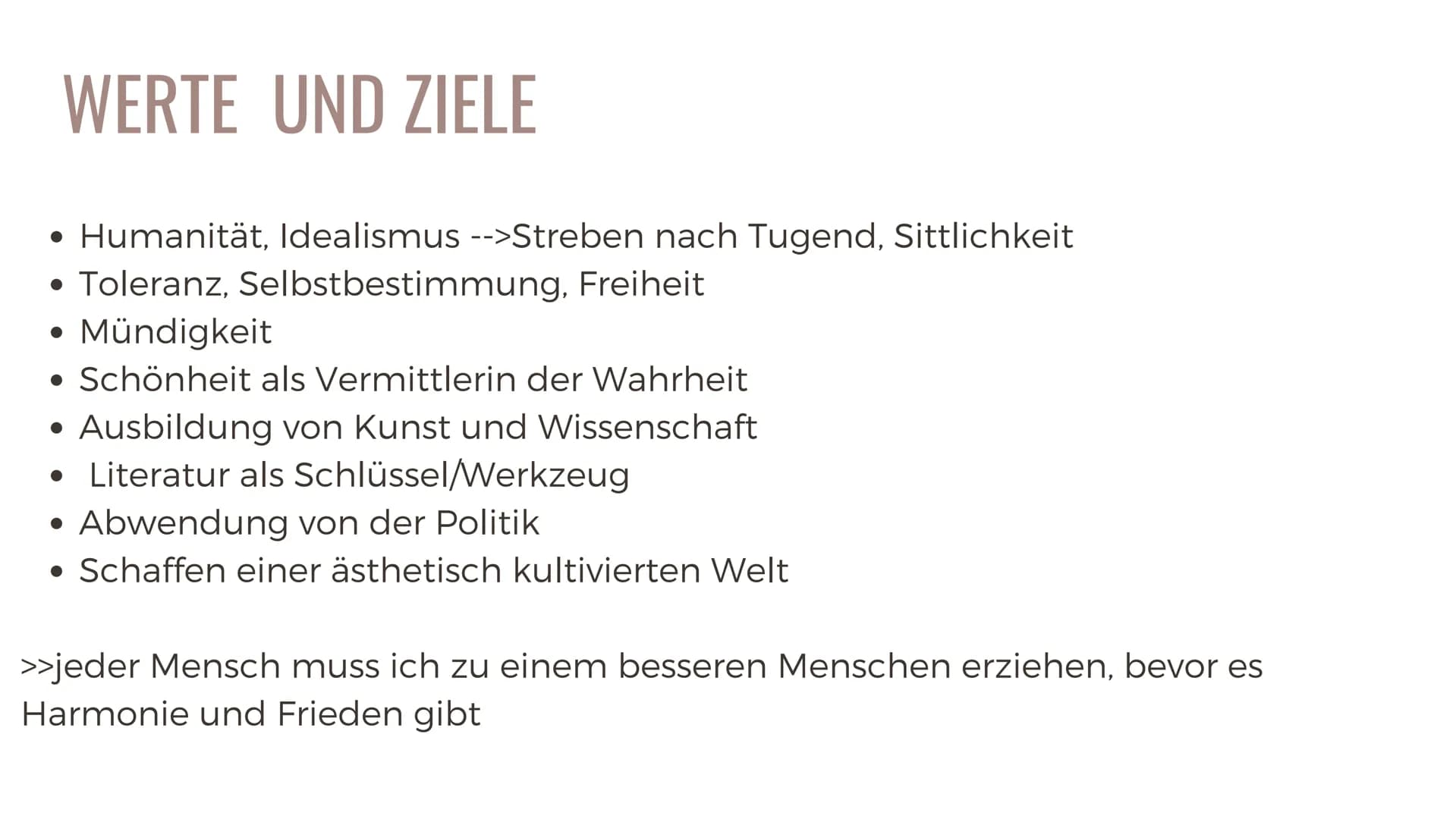DIE WEIMARER
KLASSIK
Deutsch GK
Aljona Marsov | Januar 2023 INHALTSVERZEICHNIS
1. Allgemeine Informationen
2. Historischer Hintergrund
3. Ei