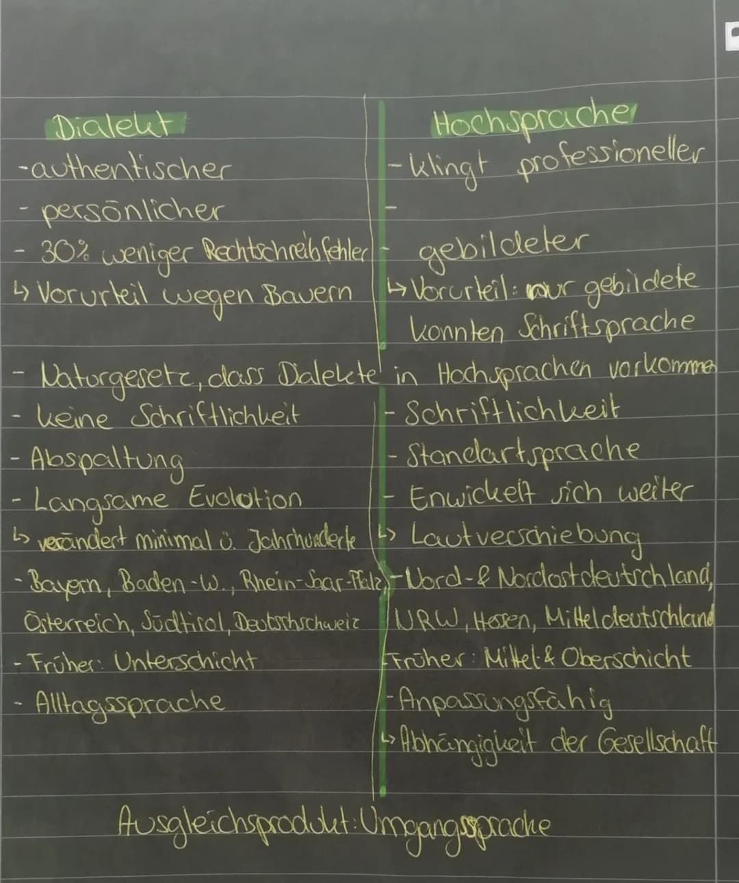 L
DI
L
ZUSAMMENFASSUNGS
DIALEKT
- Erste Laut verschiebung (0-6. Jh)
↳schwer zu rekonstruieren
- Zweite Laut verschiebung (600-800)
↳ hochdeu