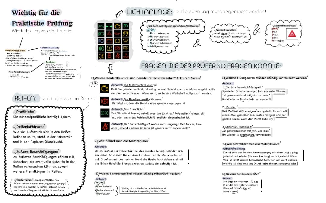 Fahrschule - Praktische Prüfung