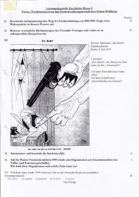 Know Friedensordnung nach dem 1. Weltkrieg  thumbnail