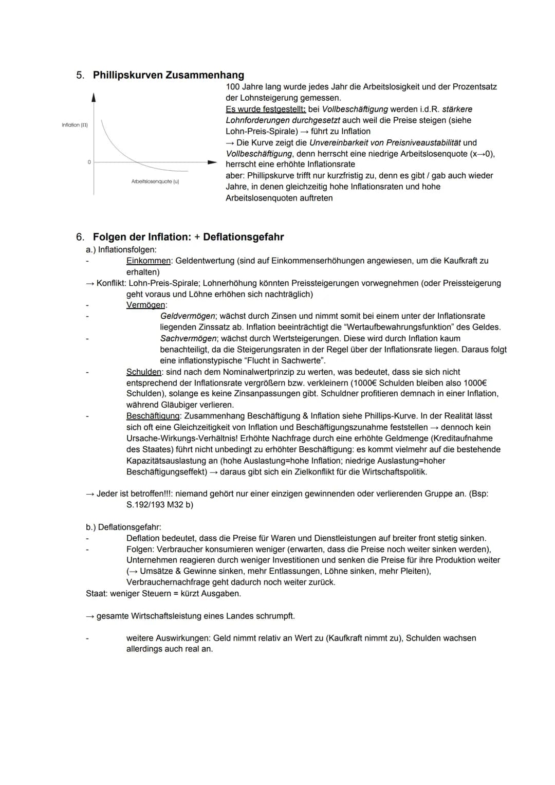 Gruppe 3: Inflation - Übersicht
1. Inflation
Ein anhaltender Prozess der Geldentwertung, der sich durch allgemeine Preiserhöhungen bemerkbar