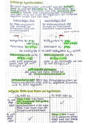 Know Stochastik, Hypothesentests (einseitiger Hypothesentest, zweiseitiger Hypothesentest) thumbnail